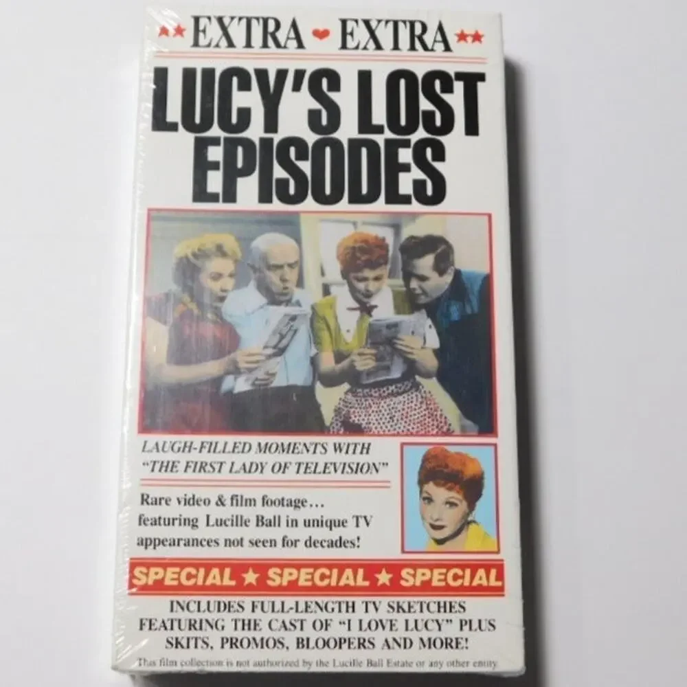 I Love Lucy Collection VHS Tapes